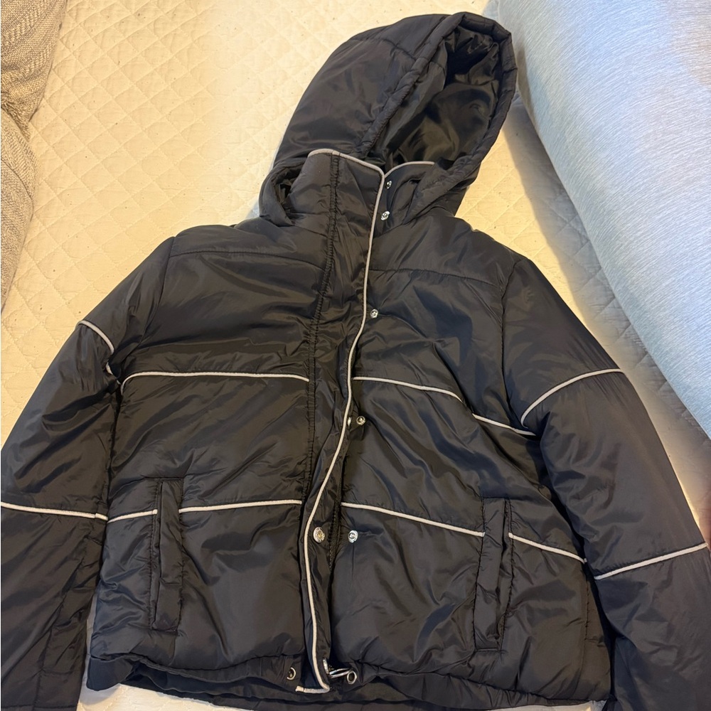 Full Tilt Black Quilted Jacket